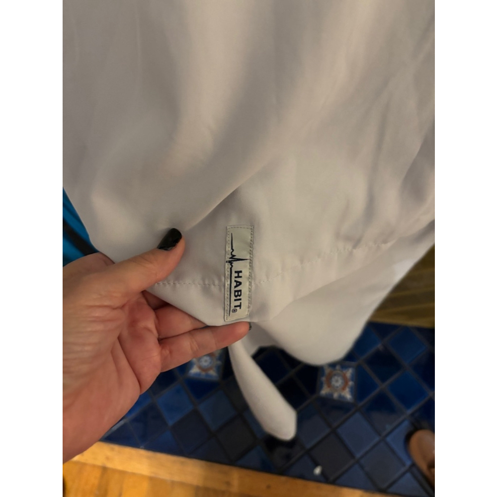 Men's Habit Shirt L/G Light Gray - Picture 4 of 5